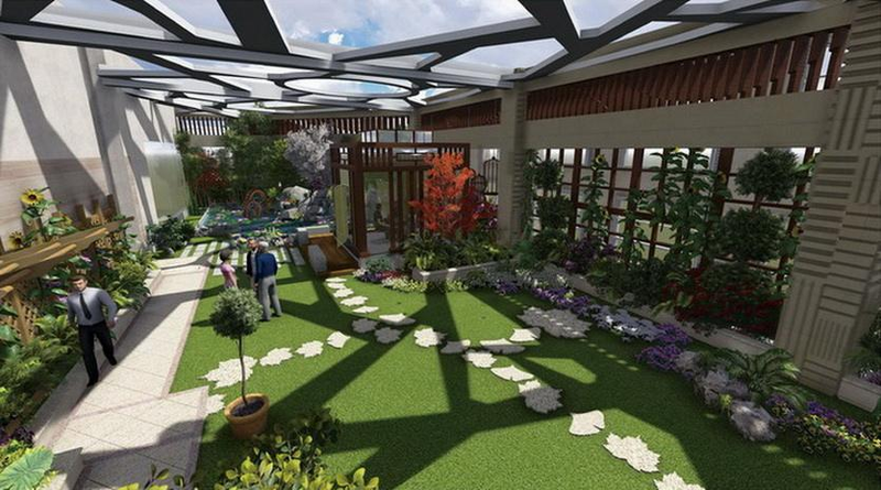 Illustration for article titled Designing of a Self-sustained Roof-Top Eco-System